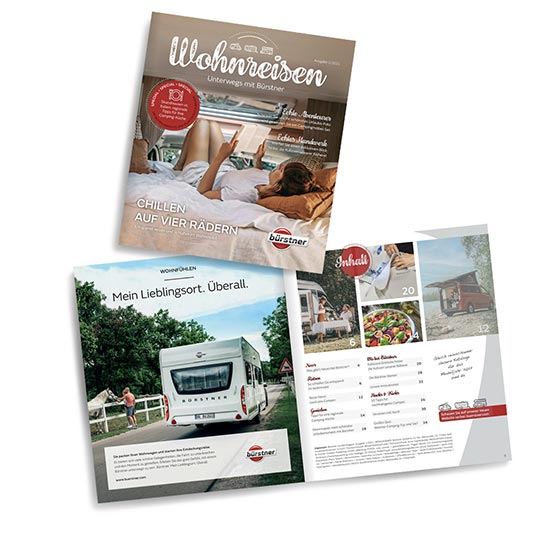 Camper-Zeitschrift für Reisefans: das Magazin „Wohnreisen“ (Magazin)